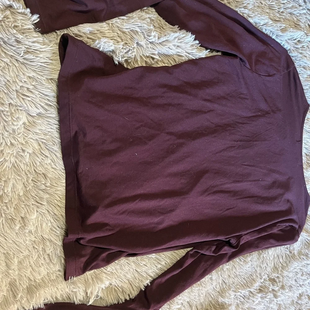 🔴SALE🔴Lauren Ralph Lauren Long sleeve Wrap front Large - Picture 4 of 4